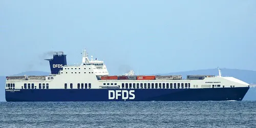 Live real-time cruise ferry tracking of Aspendos Seaways from DFDS Seaways
