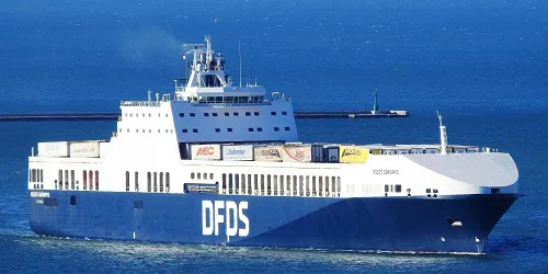 Live real-time cruise ferry tracking of Assos Seaways from DFDS Seaways