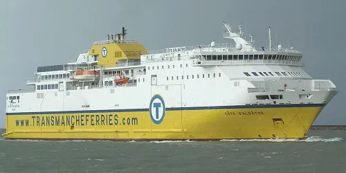 Live real-time cruise ferry tracking of Côte d'Albâtre from DFDS Seaways