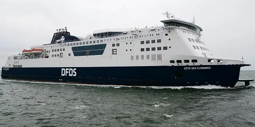 Live real-time cruise ferry tracking of Côte des Flandres from DFDS Seaways