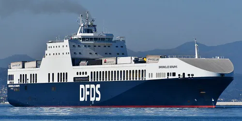 Live real-time cruise ferry tracking of Dardanelles Seaways from DFDS Seaways