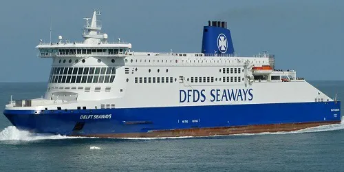 Live real-time cruise ferry tracking of Delft Seaways from DFDS Seaways