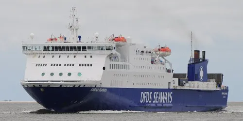 Live real-time cruise ferry tracking of Sirena Seaways from DFDS Seaways