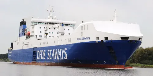 Live real-time cruise ferry tracking of Suecia Seaways from DFDS Seaways