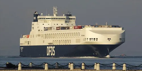 Live real-time cruise ferry tracking of Troy Seaways from DFDS Seaways