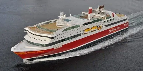 Live real-time cruise ferry tracking of Bergensfjord from Fjord Line