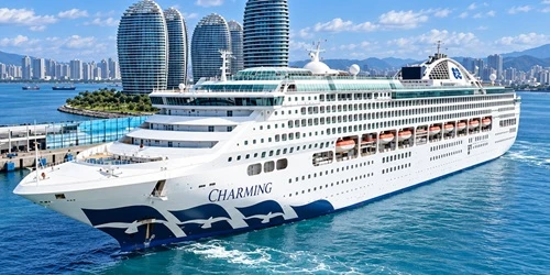 Live real-time ocean cruise ship tracking of Charming from Foresee Cruises