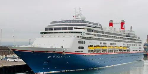 Live real-time ocean cruise ship tracking of Borealis from Fred. Olsen Cruise Lines
