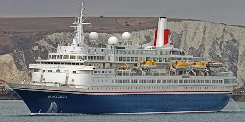 Boudicca Real-Time Cruise Ship Tracking