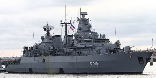 Live real-time military ship tracking of Mecklenburg-Vorpommern from German Navy
