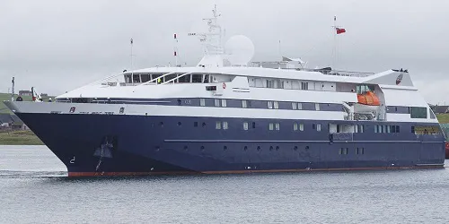 Live real-time ocean cruise ship tracking of Clio from Grand Circle Cruise Line