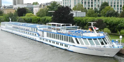 Live real-time river cruise ship tracking of River Adagio from Grand Circle Cruise Line