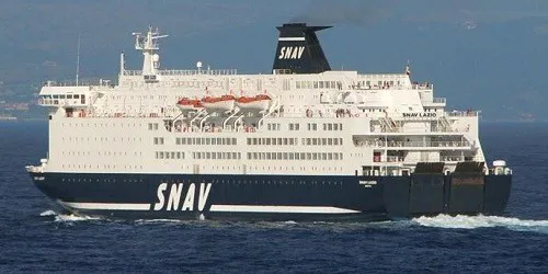 SNAV Lazio Real-Time Cruise Ship Tracking