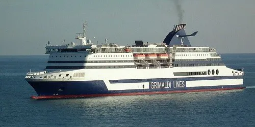 Live real-time cruise ferry tracking of Europa Palace from Grimaldi Lines