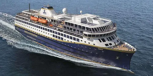Live real-time river cruise ship tracking of Havila Castor from Havila Voyages