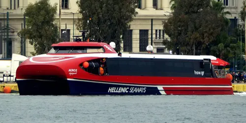 Live real-time cruise ferry tracking of AERO 2 Highspeed from Hellenic Seaways