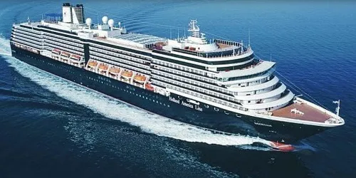 Live real-time ocean cruise ship tracking of MS Noordam from Holland America Line