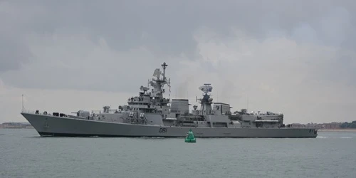 INS Delhi Real-Time Military Ship Tracking