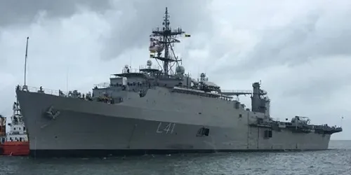 Live real-time military ship tracking of INS Jalashwas from Indian Navy