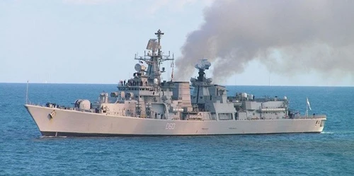 INS Mysore Real-Time Military Ship Tracking