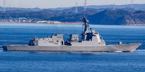 Live real-time military ship tracking of JS Haguro from Japan Maritime Self-Defense Force