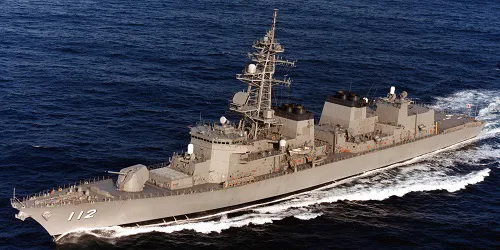 Live real-time military ship tracking of JS Makinami from Japan Maritime Self-Defense Force