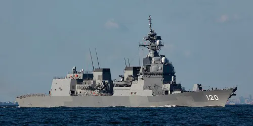 JS Shiranui Real-Time Military Ship Tracking