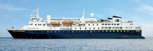 Live real-time ocean cruise ship tracking of National Geographic Explorer from Lindblad Expeditions (Nat Geo)