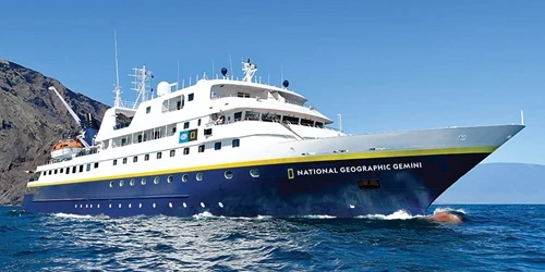 Live real-time ocean cruise ship tracking of National Geographic Gemini from Lindblad Expeditions (Nat Geo)