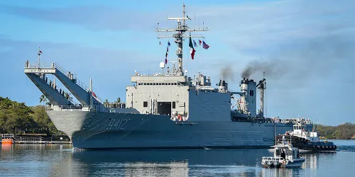 Live real-time military ship tracking of ARM Usumacinta from Mexican Navy