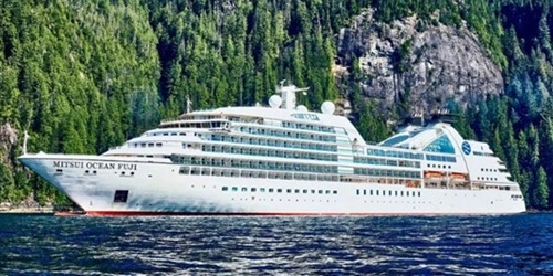 Live real-time ocean cruise ship tracking of Mitsui Ocean Fuji from Mitsui Ocean Cruises