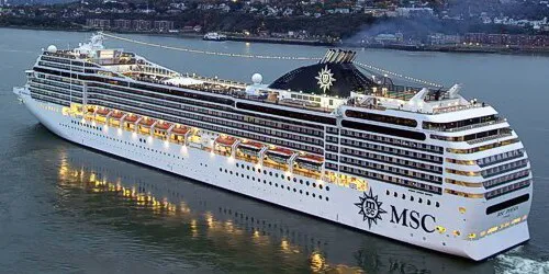 Live real-time ocean cruise ship tracking of MSC Poesia from MSC Cruises