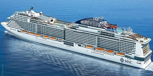 Live real-time ocean cruise ship tracking of MSC Virtuosa from MSC Cruises