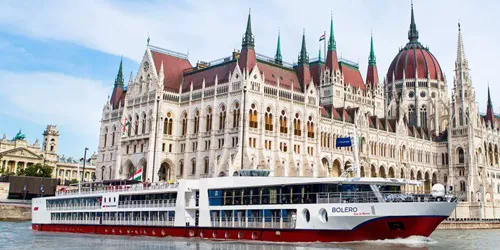 Live real-time river cruise ship tracking of Bolero from Nicko Cruises