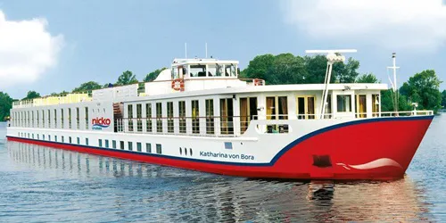 Live real-time river cruise ship tracking of Katharina Von Bora from Nicko Cruises