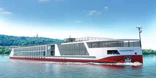 Live real-time river cruise ship tracking of nickoSPIRIT from Nicko Cruises