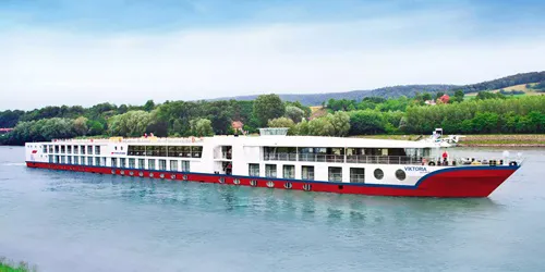 Live real-time river cruise ship tracking of Viktoria from Nicko Cruises