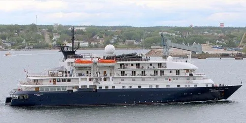 Live real-time ocean cruise ship tracking of Hebridean Sky from Noble Caledonia
