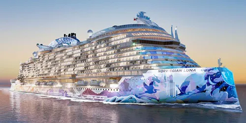 Live real-time ocean cruise ship tracking of Norwegian Luna from Norwegian Cruise Line