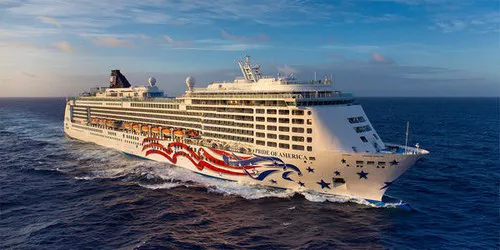 Live real-time ocean cruise ship tracking of Pride of America from Norwegian Cruise Line