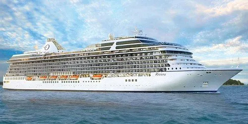 Live real-time ocean cruise ship tracking of Riviera from Oceania Cruises