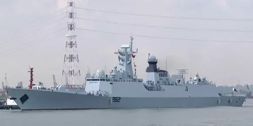 Live real-time tracking of military frigate PNS Taimur from the Pakistan Navy