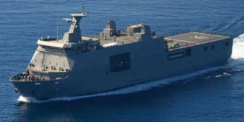 Live real-time tracking of military landing platform dock BRP Tarlac from the Philippine Navy