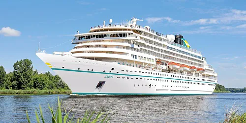 Live real-time ocean cruise ship tracking of MS Amera from Phoenix Reisen