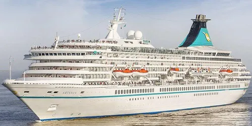 MV Artania Real-Time Cruise Ship Tracking