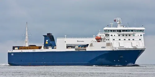 Live real-time cruise ferry tracking of Norsky from P&O Ferries