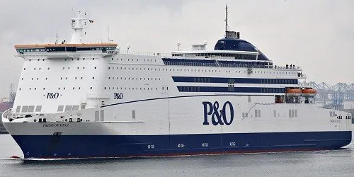 Live real-time cruise ferry tracking of Pride of Hull from P&O Ferries
