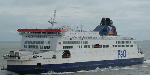 Live real-time cruise ferry tracking of Pride of Kent from P&O Ferries