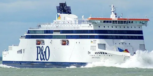 Live real-time cruise ferry tracking of Spirit of France from P&O Ferries