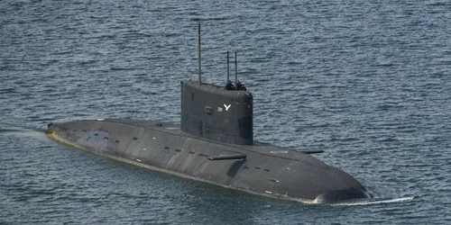 Live real-time tracking of military submarine ORP Orzel from the Polish Navy